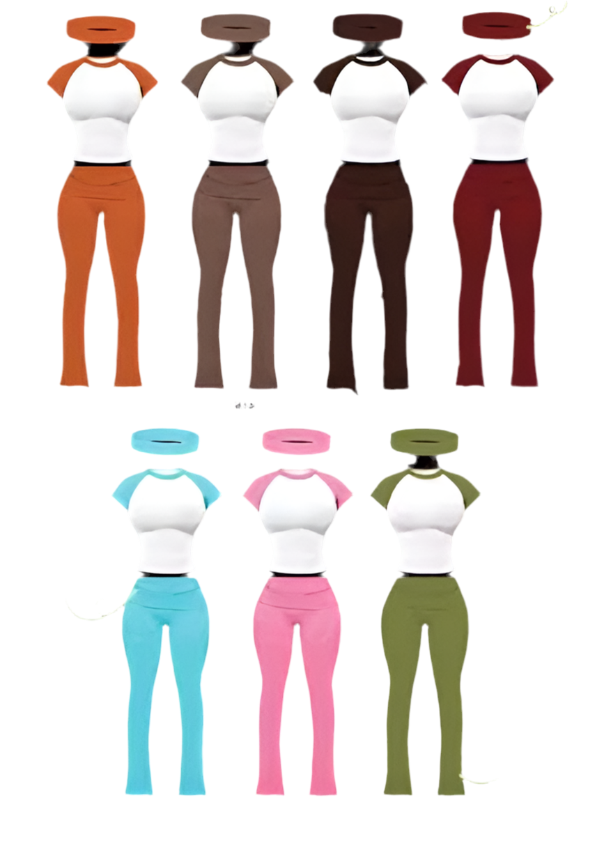 Three Piece Set - Shirt and Pants